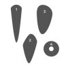 Formas de pendeintes disponibles